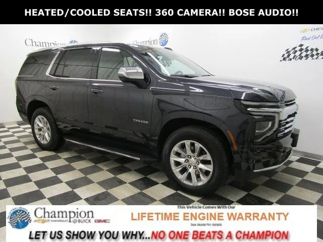 Dark Ash Metallic 2025 Chevrolet Tahoe Premier 4WD SUV / Crossover Four-Wheel Drive