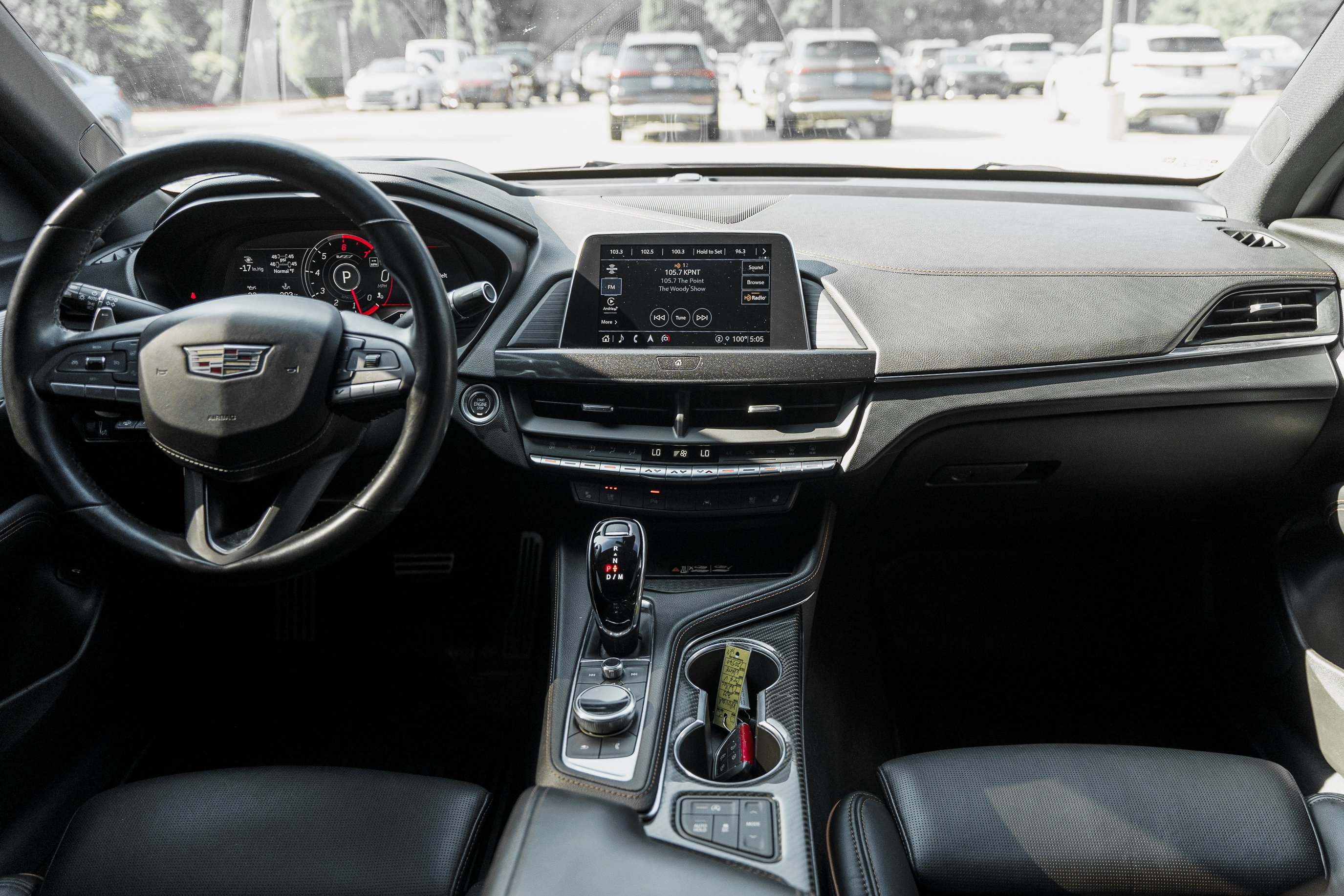 Used 2022 Summit White Cadillac VSERIES image 8