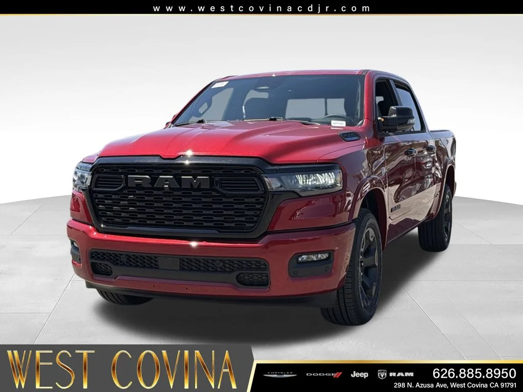 New 2026 Molten Red Pearlcoat RAM Big Horn/Lone Star image 2