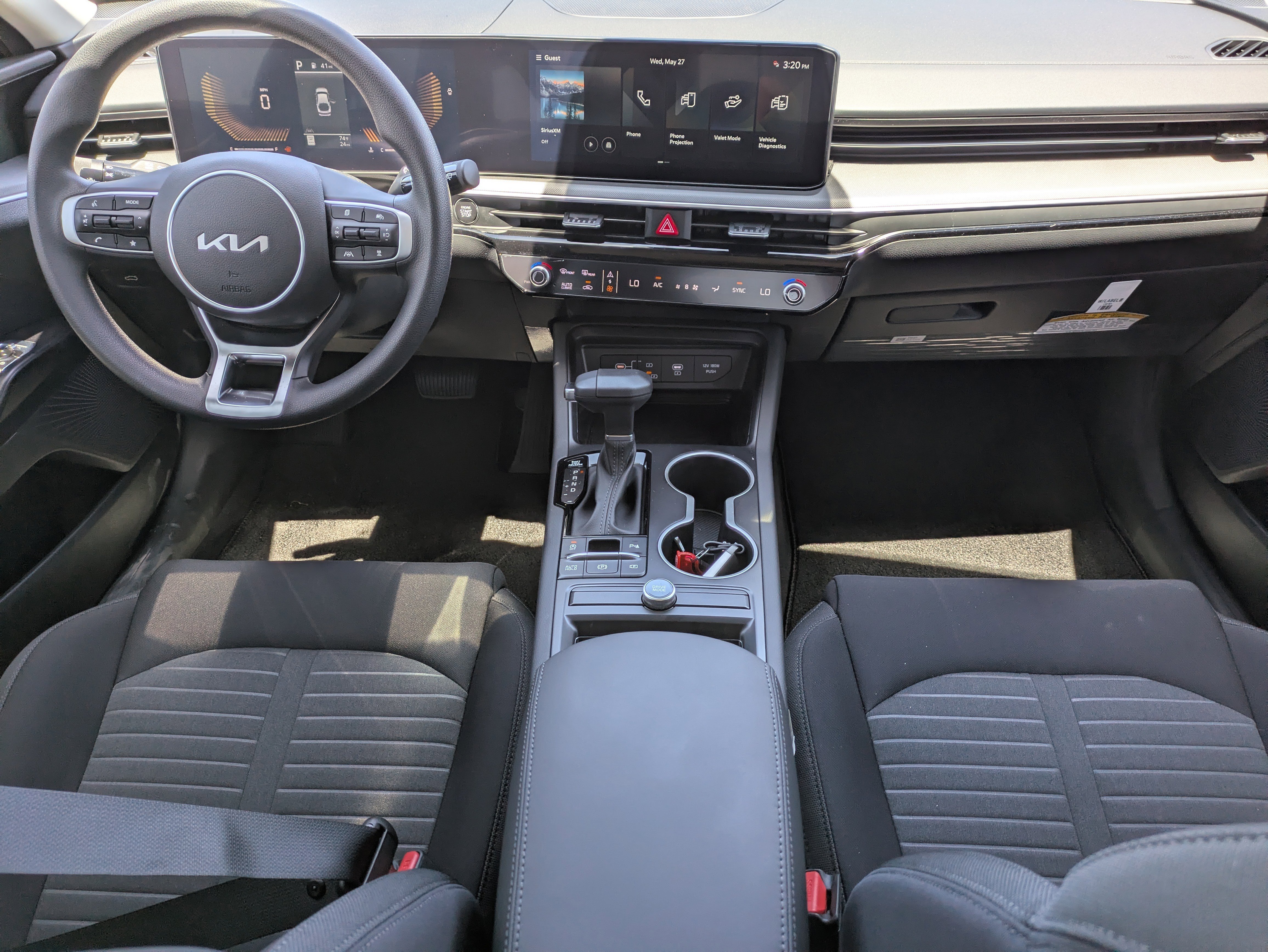 New 2026 Aurora Black Pearl Kia LXS FWD image 14