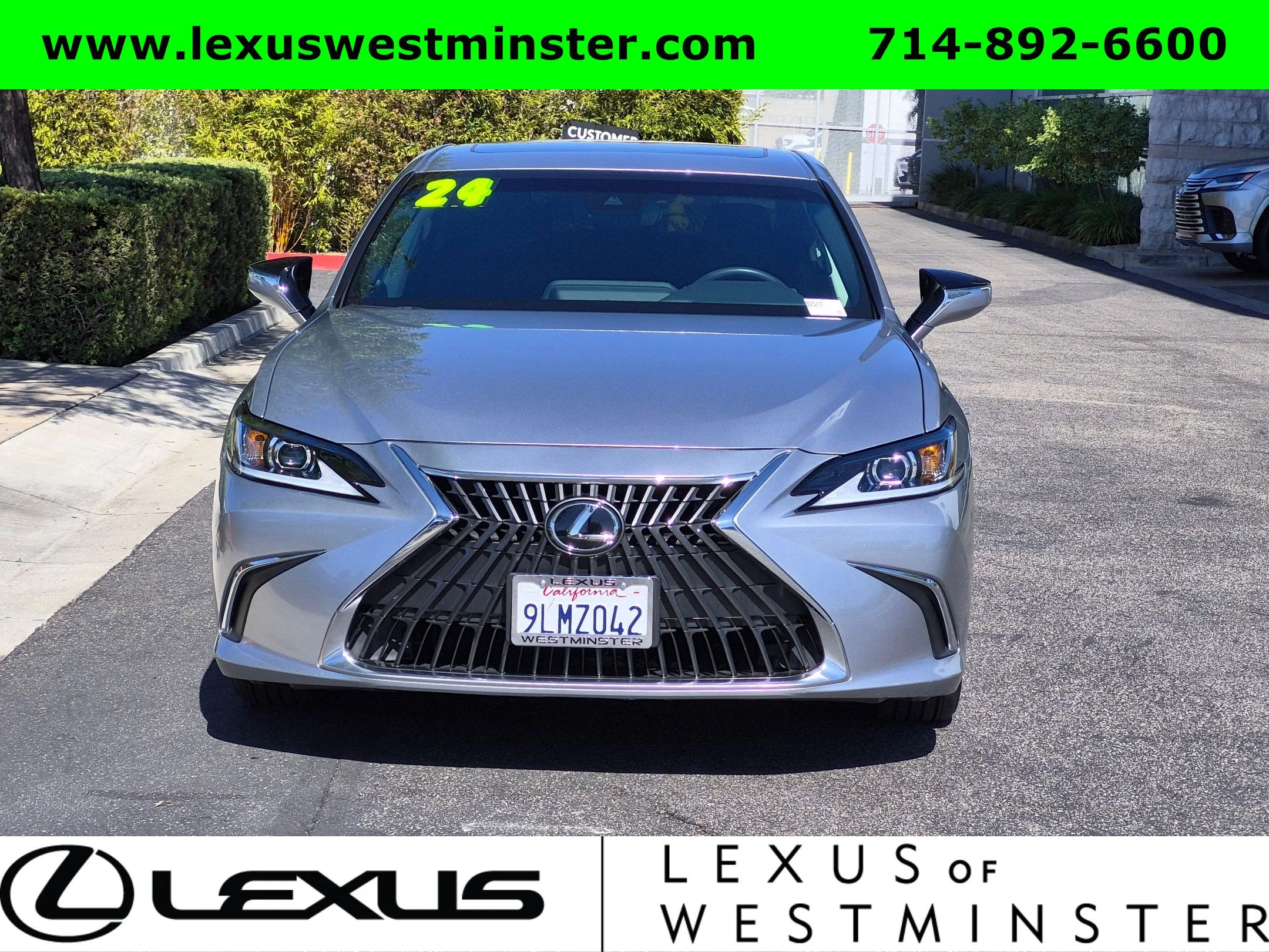 Certified Used 2024 IRIDIUM Lexus ES 350 image 2