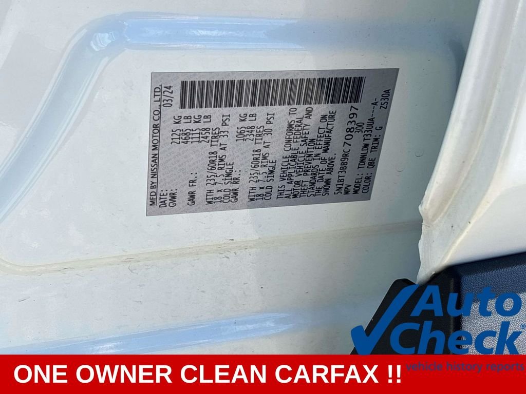 Used 2024 White Nissan SV image 31