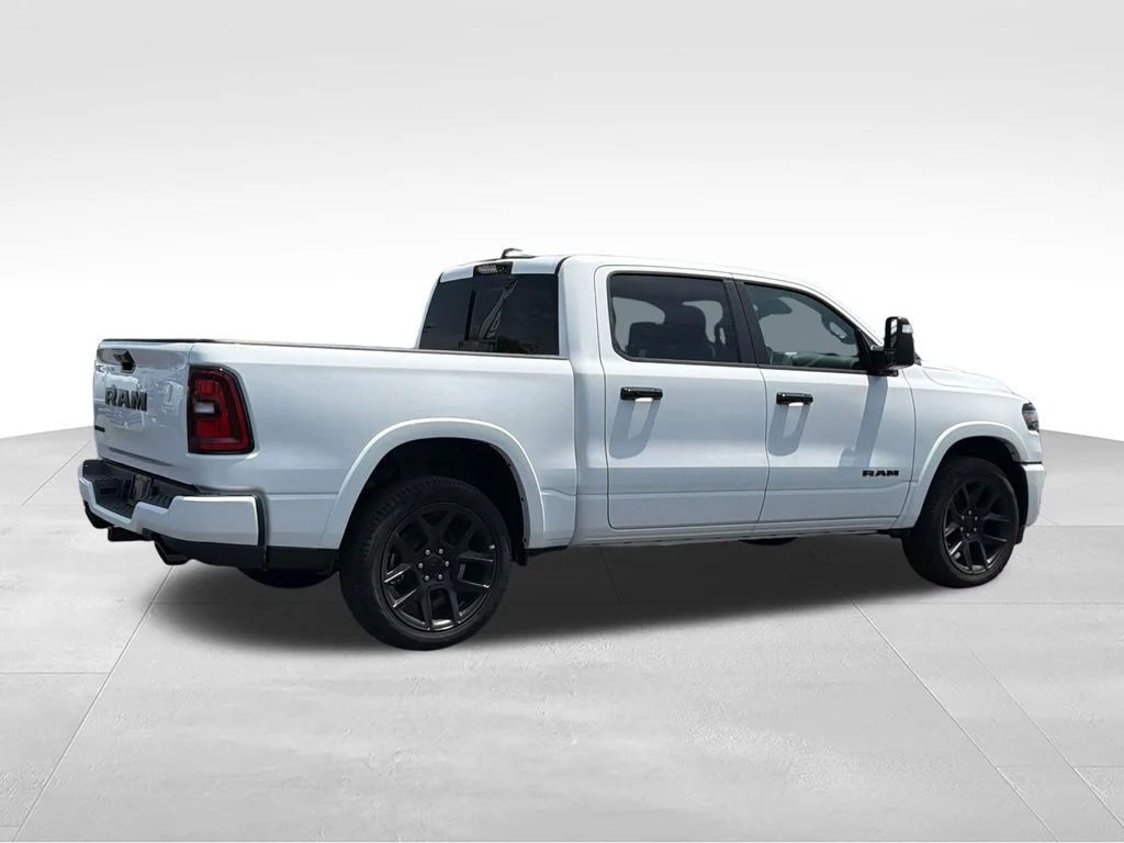 New 2025 Bright White Clear-Coat Exterior Paint RAM Laramie image 5