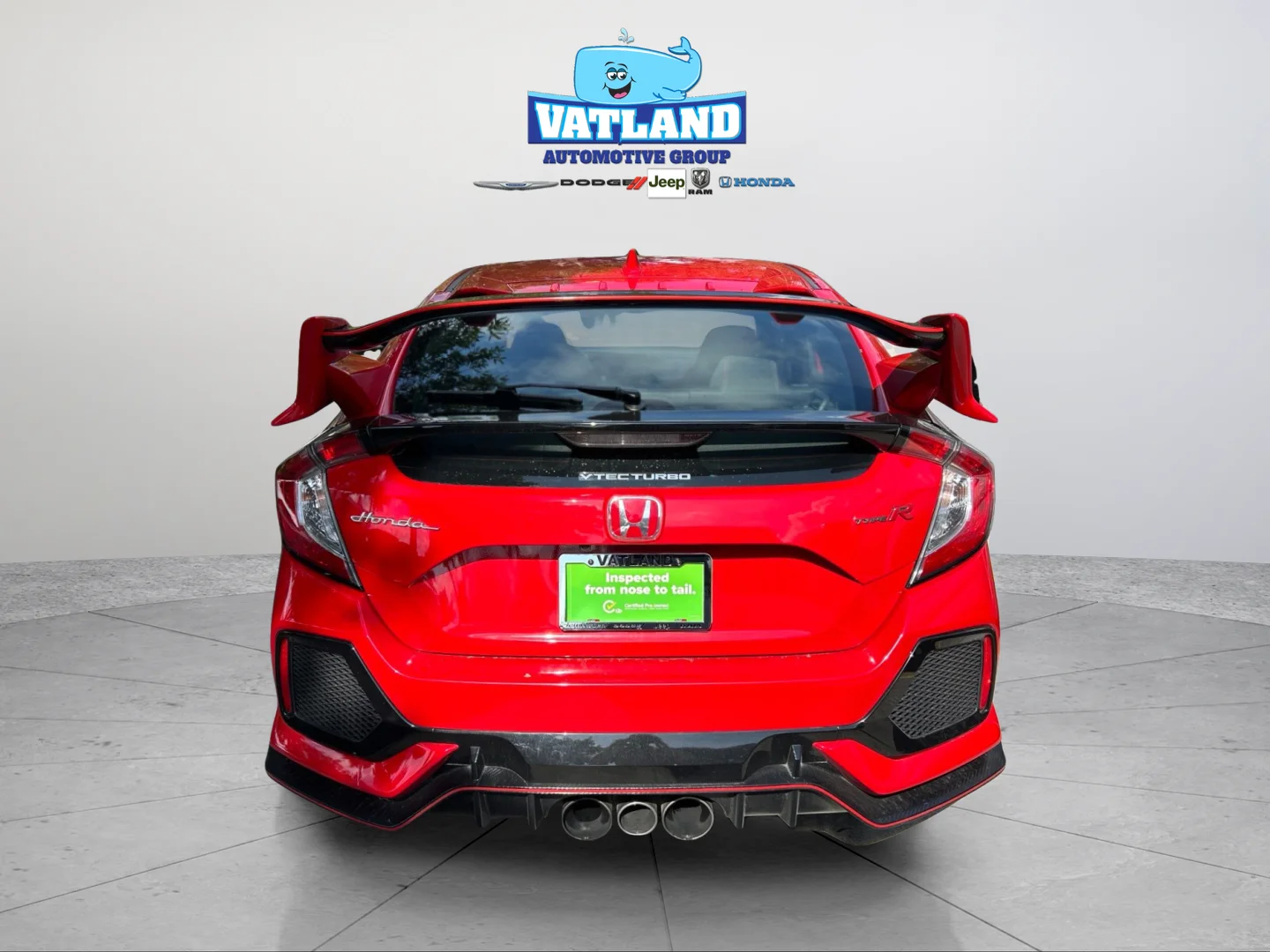 Used 2017 Rallye Red Honda Type R Touring image 3
