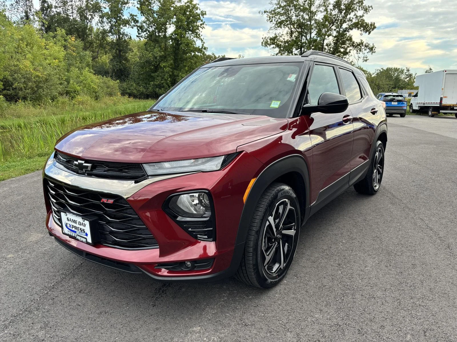 Used 2023 CRIMSON METALLIC Chevrolet RS image 3