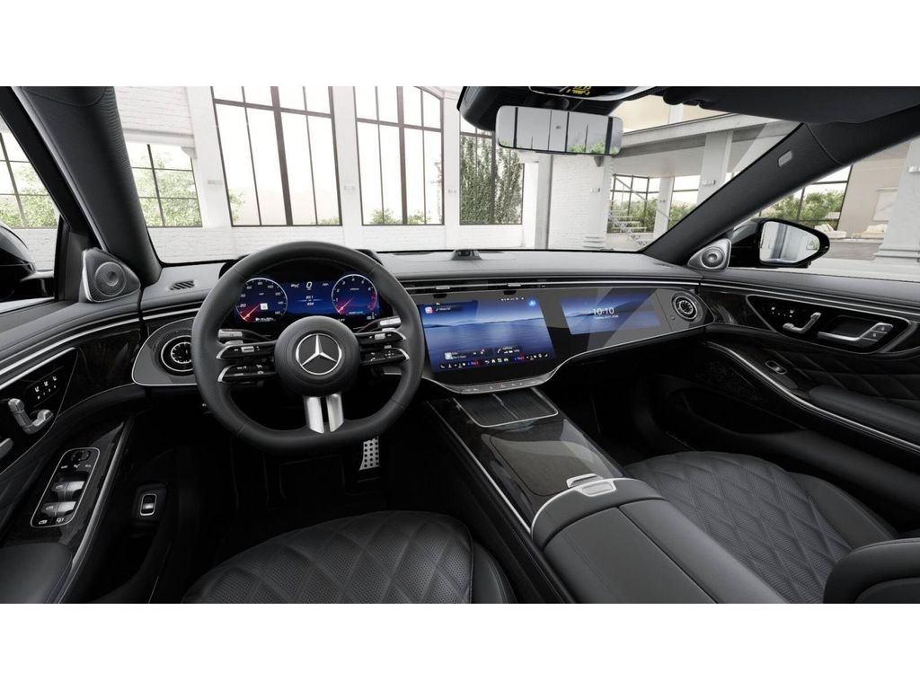 New 2027 Obsidian Black Metallic Mercedes-Benz S 580 image 3