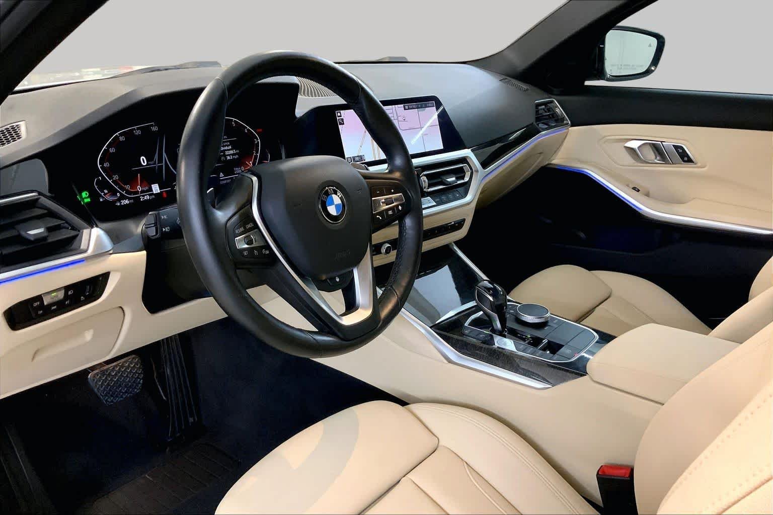 Used 2021 Alpine White BMW 330i xDrive image 17