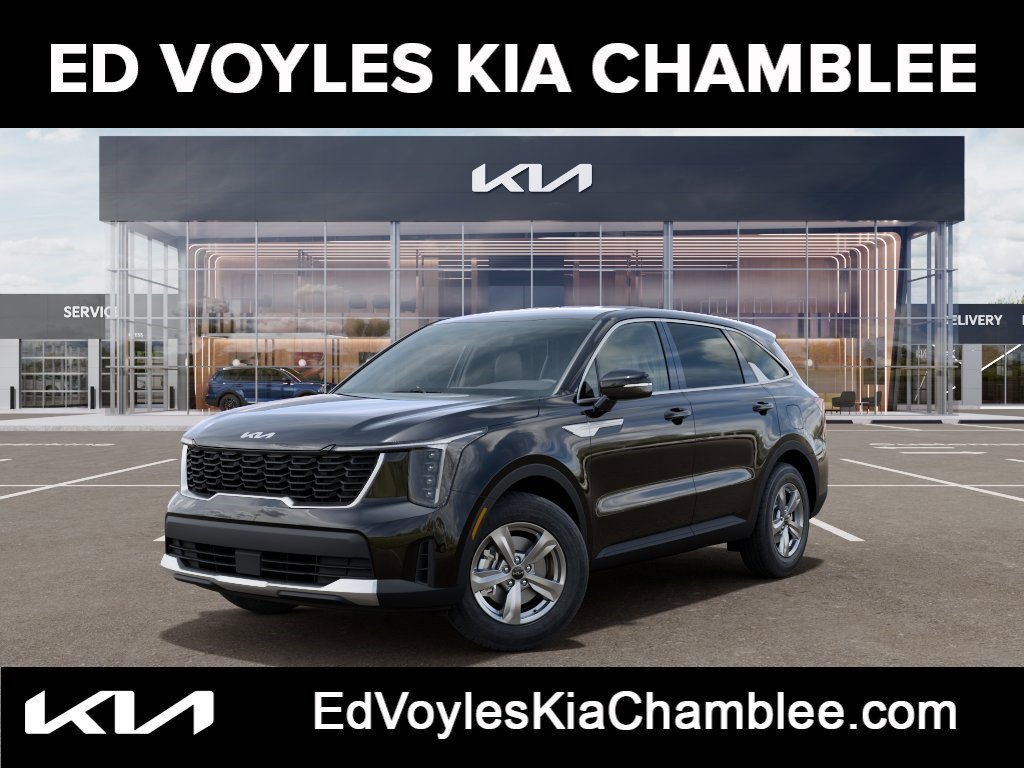 New 2026 Ebony Black Kia LX image 1