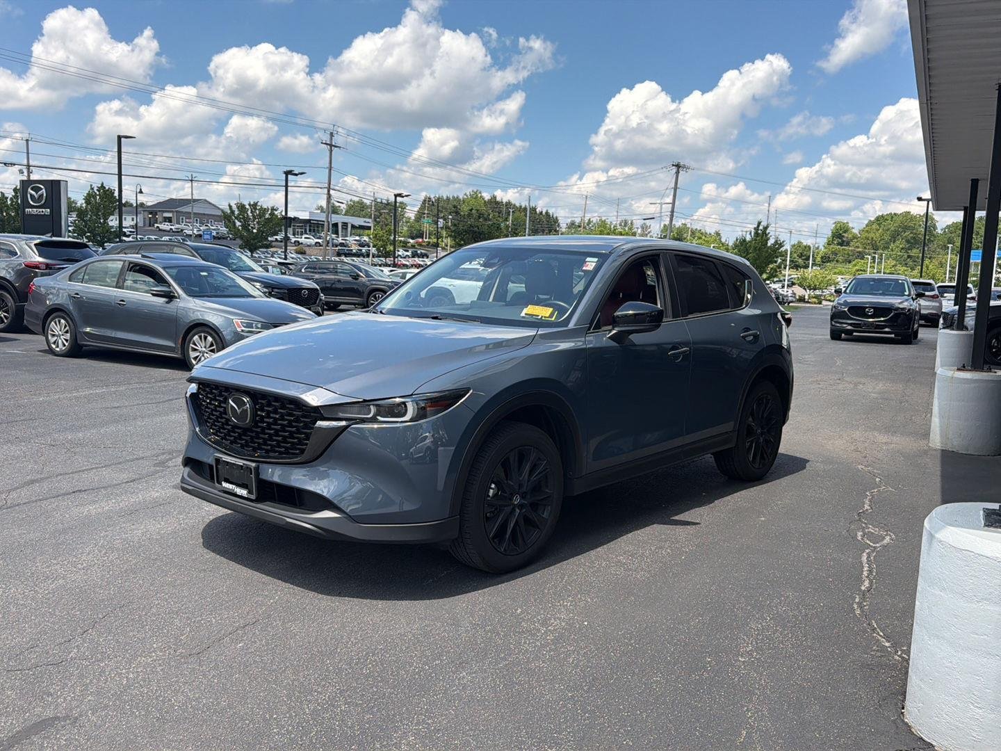 Used 2024 Polymetal Gray Metallic Mazda 2.5 S Carbon Edition image 3
