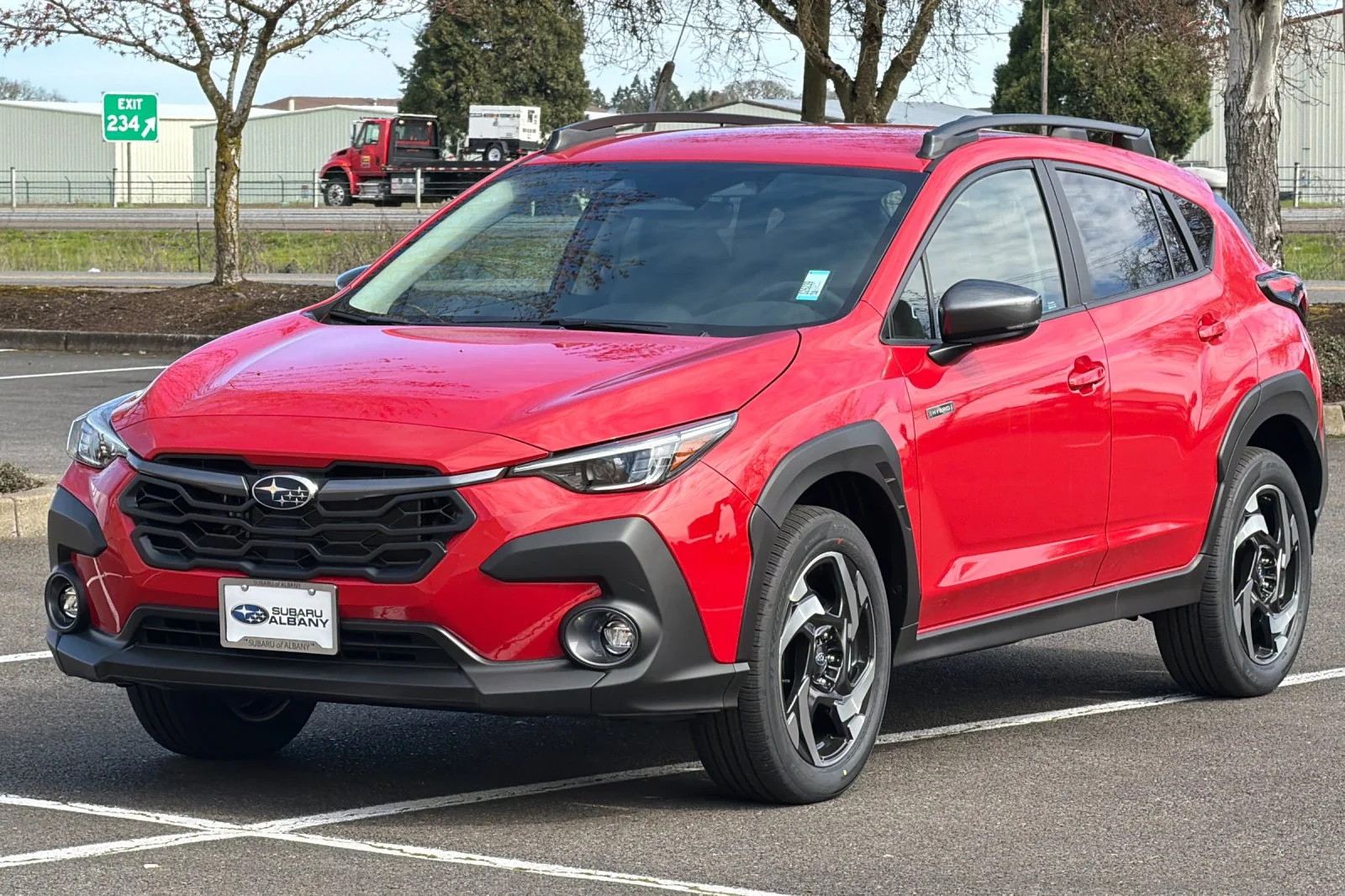 New 2026 PURE RED Subaru Limited Hybrid image 8