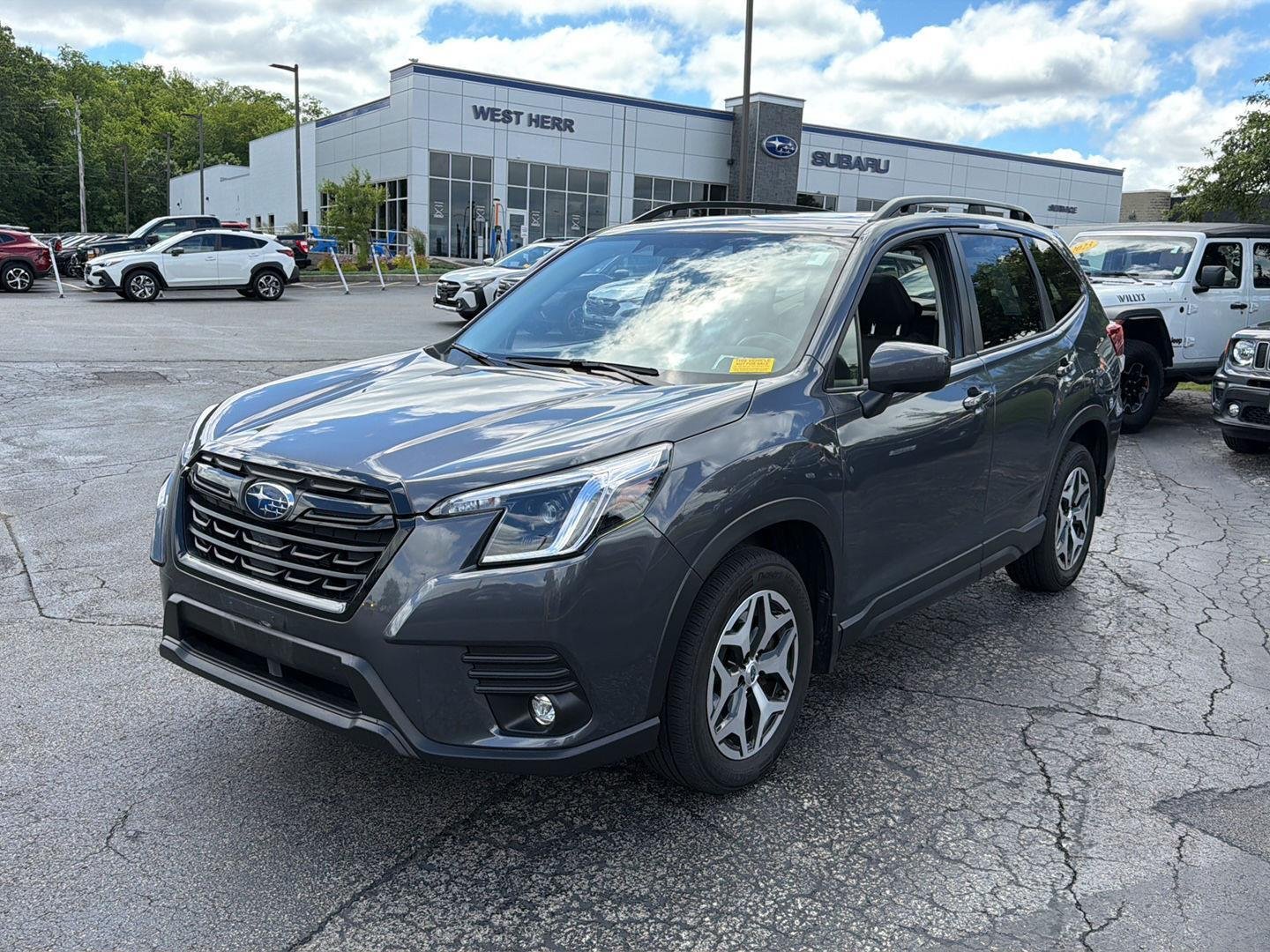 Used 2024 Magnetite Gray Metallic Subaru Premium image 12