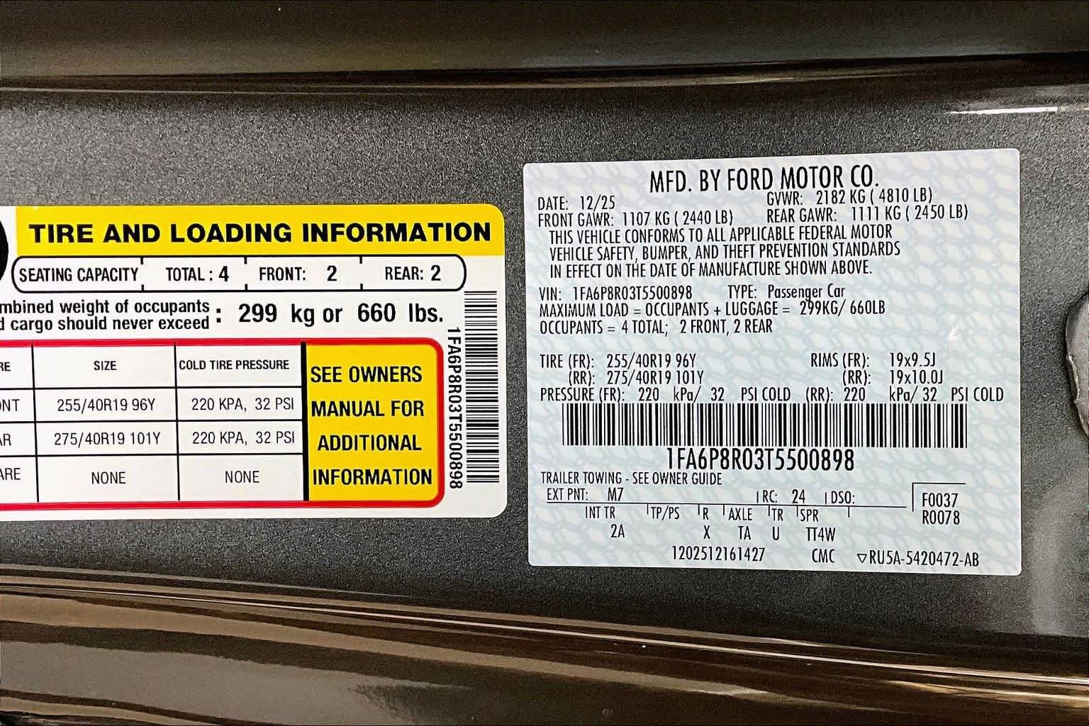 Used 2026 Carbonized Gray Ford Dark Horse image 29