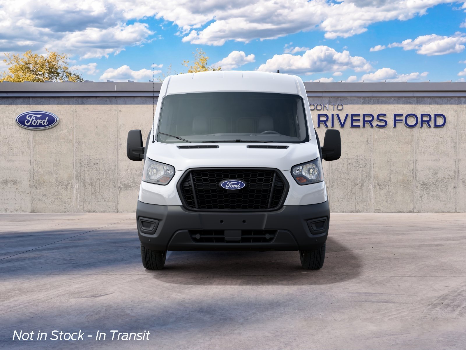 New 2027 Oxford White Ford Cargo Van image 3