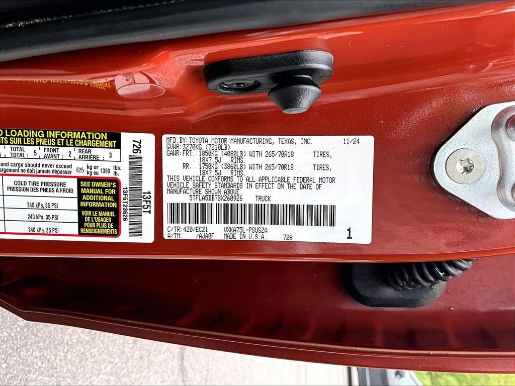 Used 2025 Terra Toyota SR5 image 37