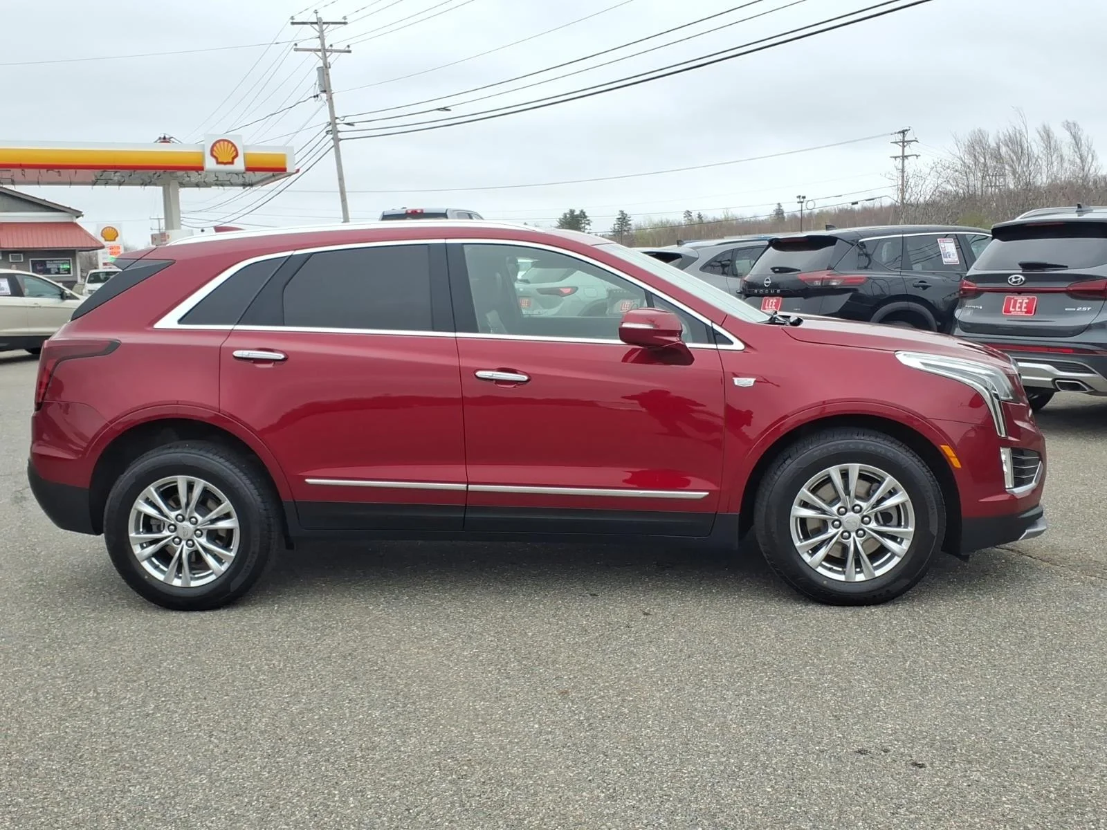 Used 2020 Red Cadillac Premium Luxury image 4