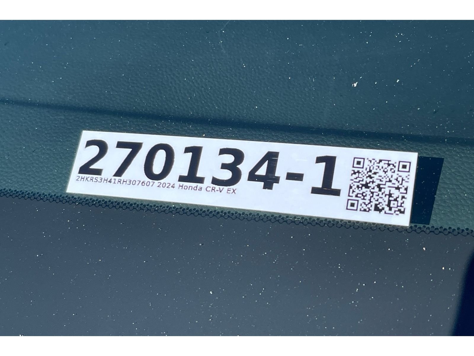Used 2024 Crystal Black Pearl Honda EX image 20