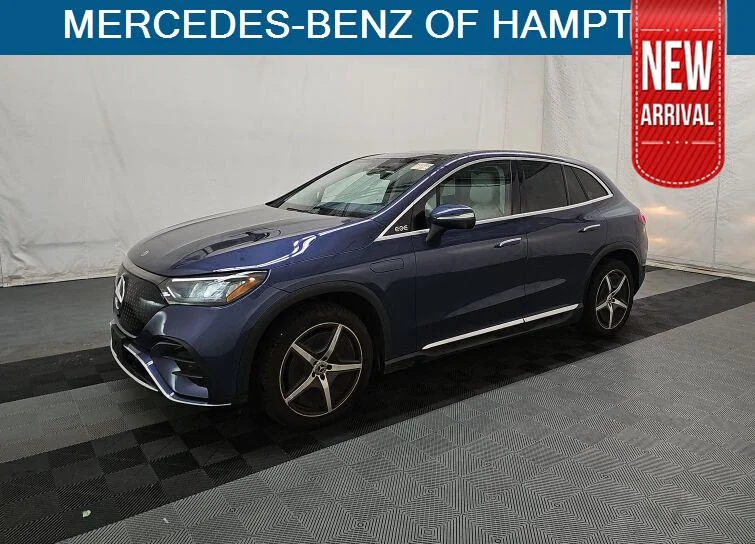 Used 2023 Twilight Blue Metallic Mercedes-Benz EQE 500 image 1