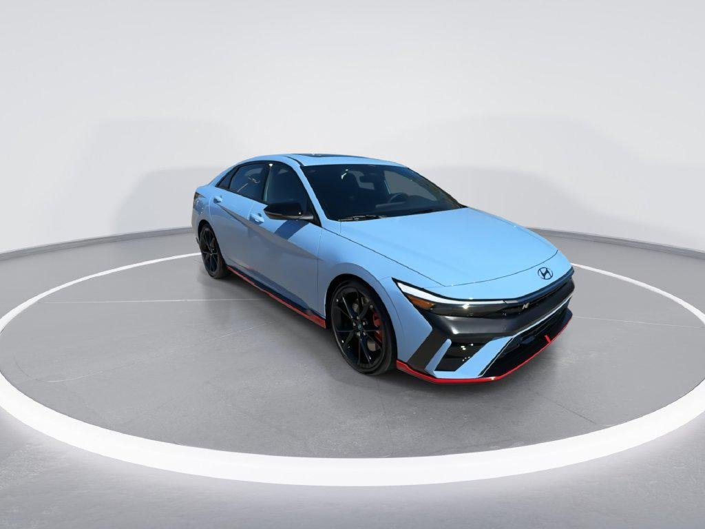 New 2026 Blue Hyundai Sedan image 2
