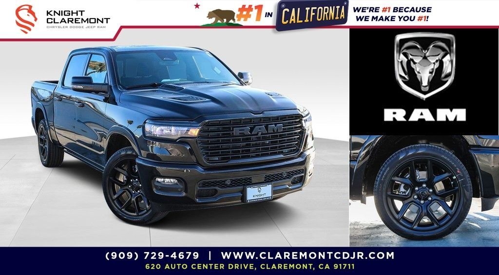 New 2026 Diamond Black Ram Laramie image 1