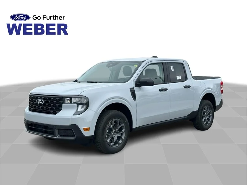 New 2026 Space White Metallic Ford XLT AWD SuperCrew image 1