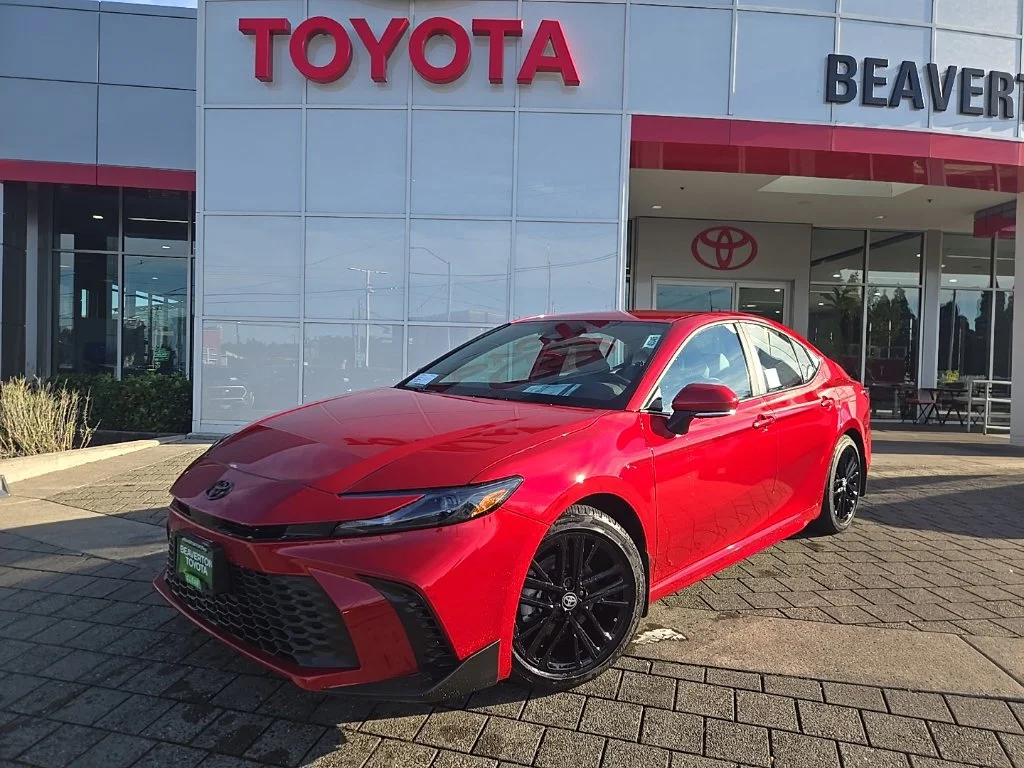 New 2026 Supersonic Red Toyota SE image 1