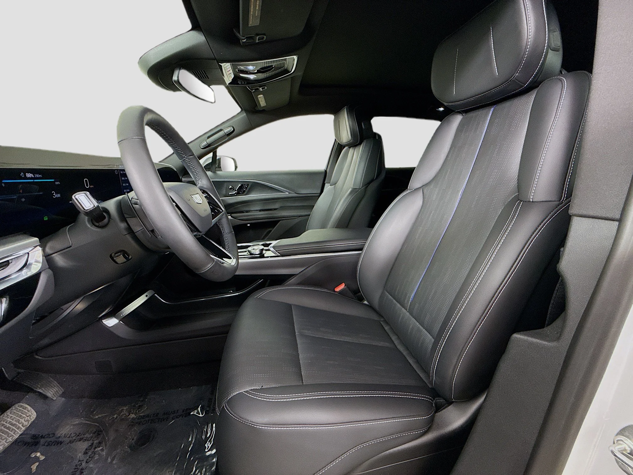 Used 2025 Crystal White Tricoat Cadillac Sport 1 image 24