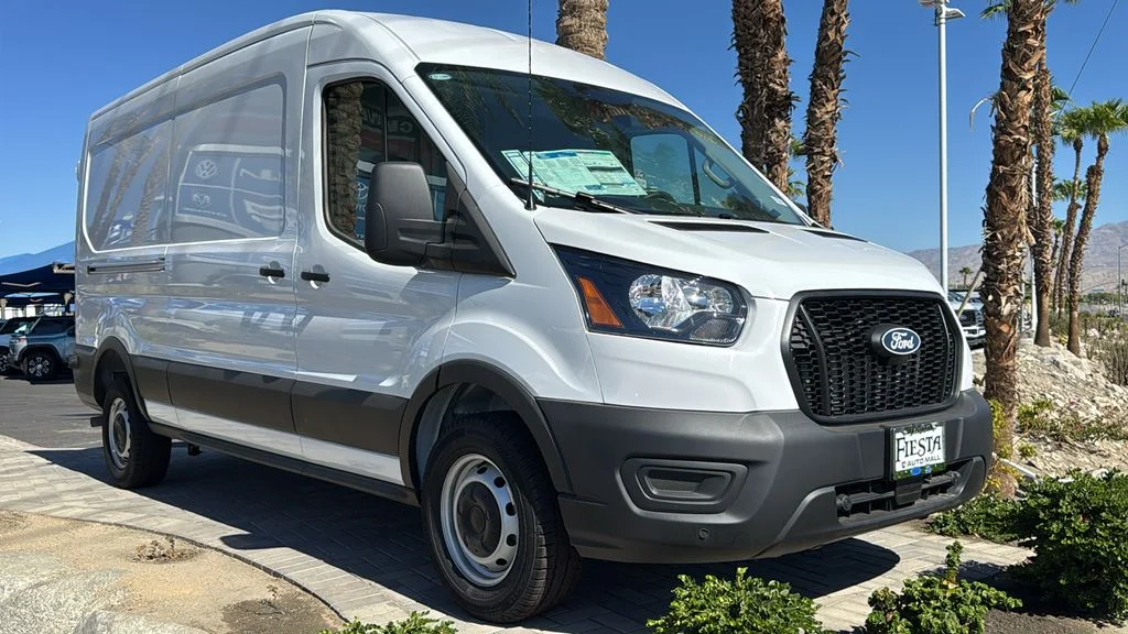New 2026 Oxford White Ford Cargo Van image 1