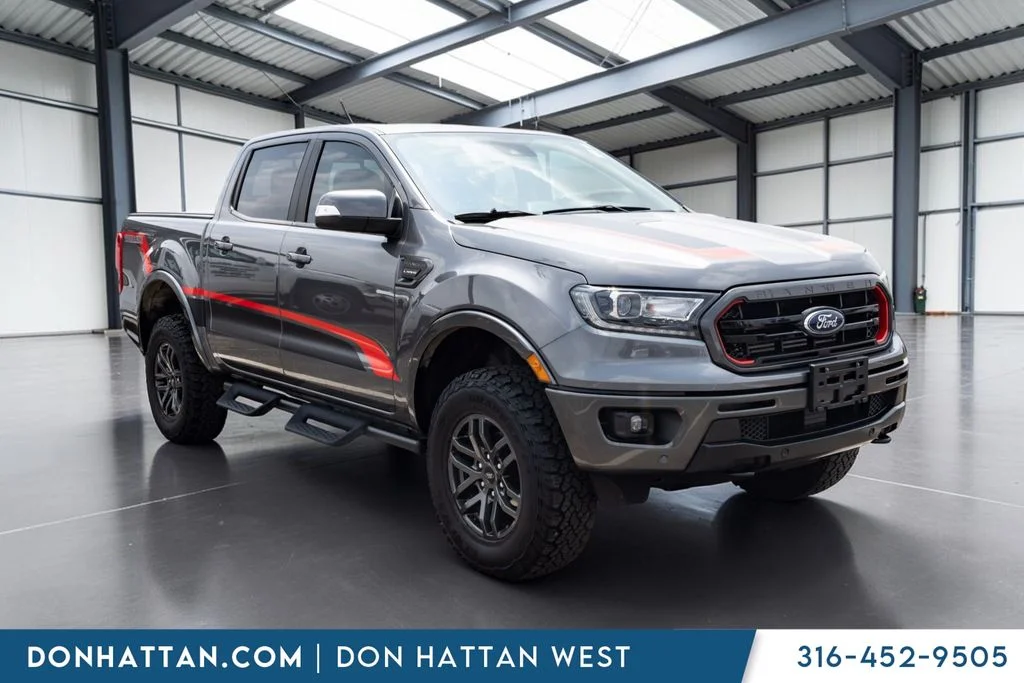 Used 2021 Gray Ford Lariat image 23