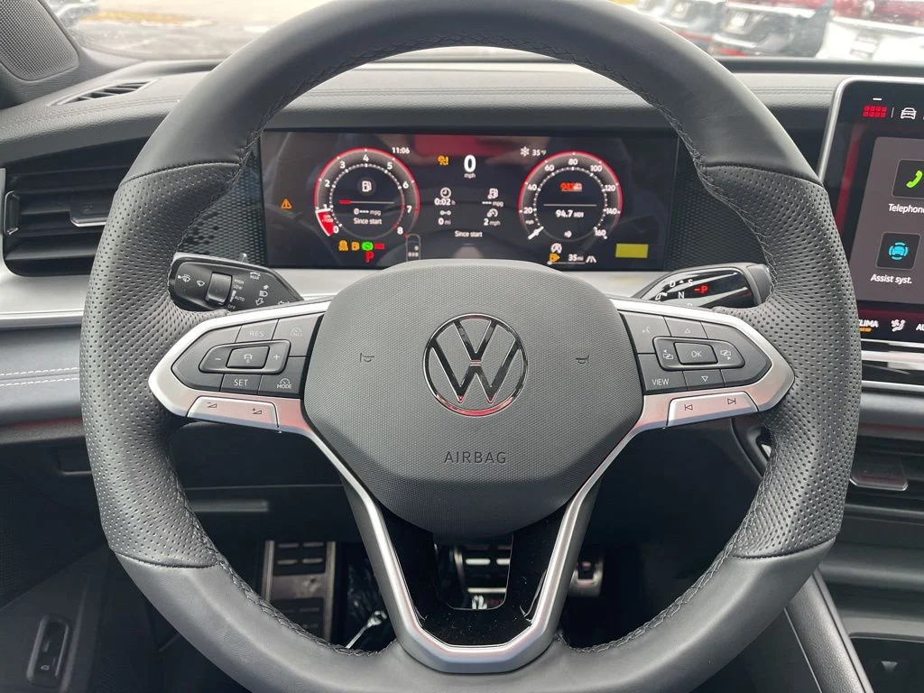 New 2026 Opal White Pearl Volkswagen 2.0T SE R-Line Black image 13