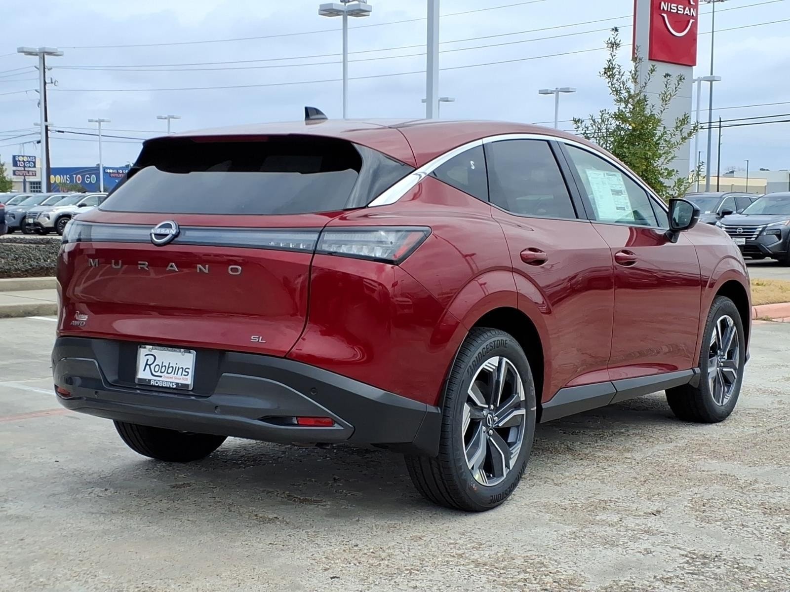 2026 Nissan Murano SL Red at Robbins Nissan