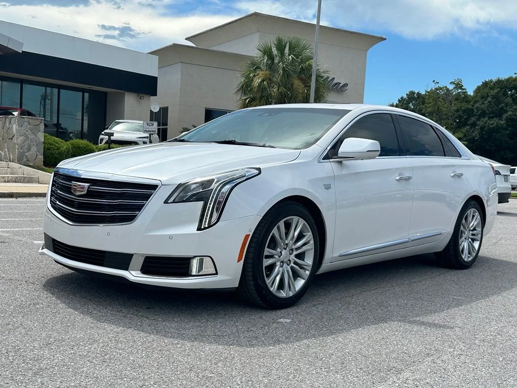 Used 2019 White Cadillac Luxury image 1