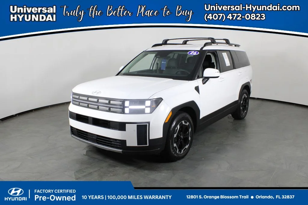 Used 2026 White Hyundai SEL image 1