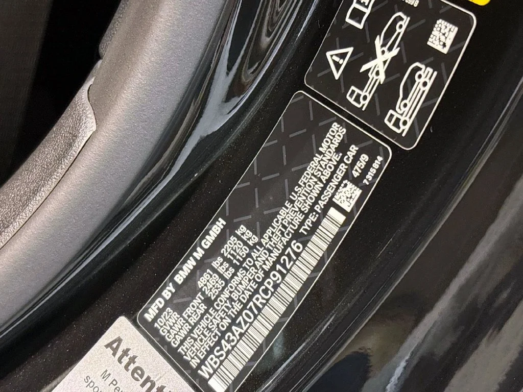 Used 2024 Black Sapphire Metallic BMW Competition image 32