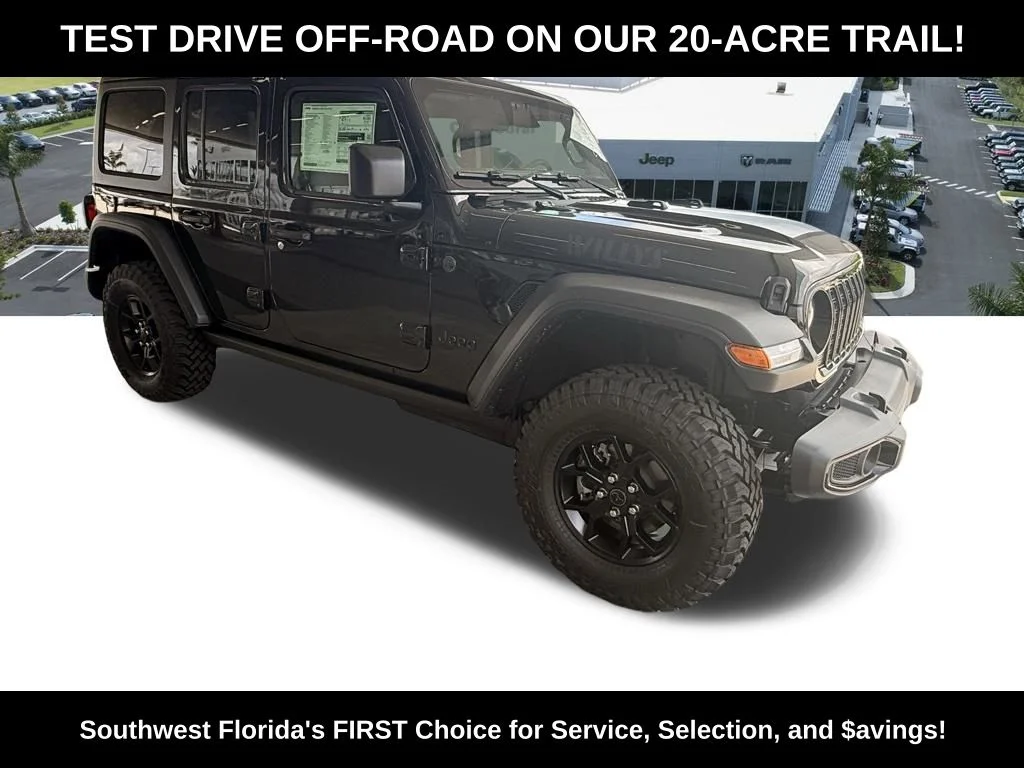 New 2026 Black Clear-Coat Exterior Paint Jeep Willys image 2