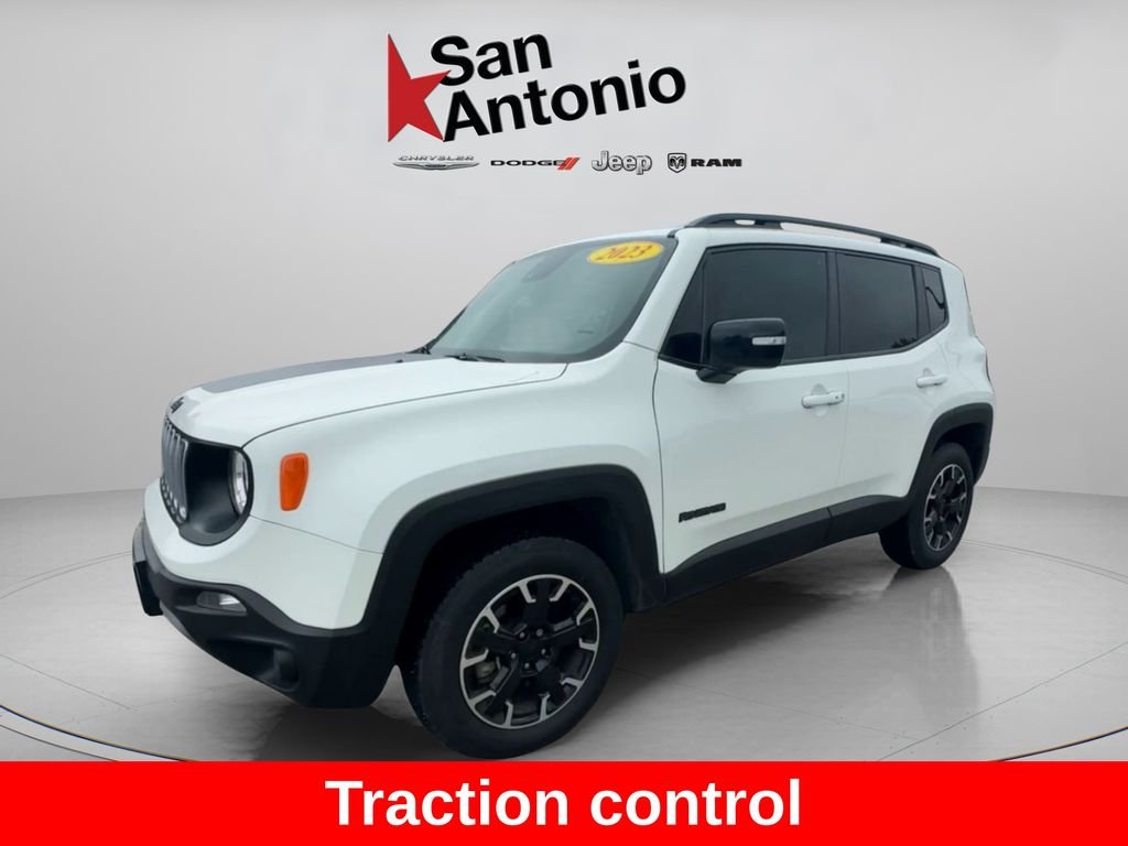 Certified Used 2023 White Jeep Altitude image 7