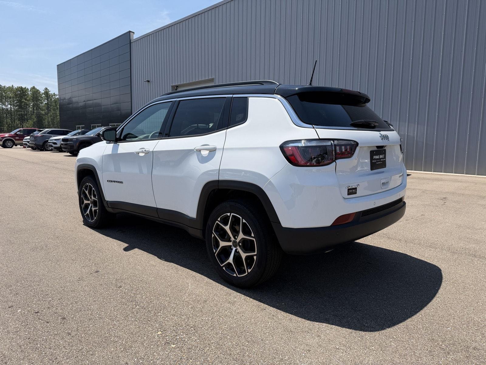 Used 2025 Bright White Clearcoat Jeep Limited image 4