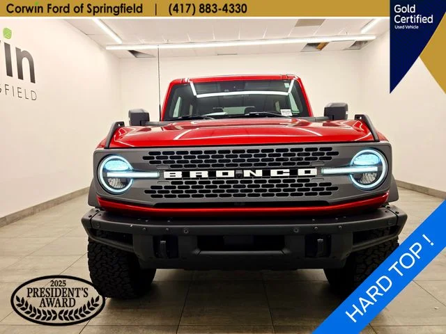 Certified Used 2023 Hot Pepper Red Metallic Tinted Clearcoat Ford Badlands image 9