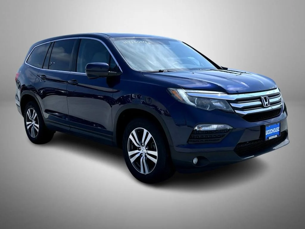 Used 2018 Blue Honda EX-L image 3