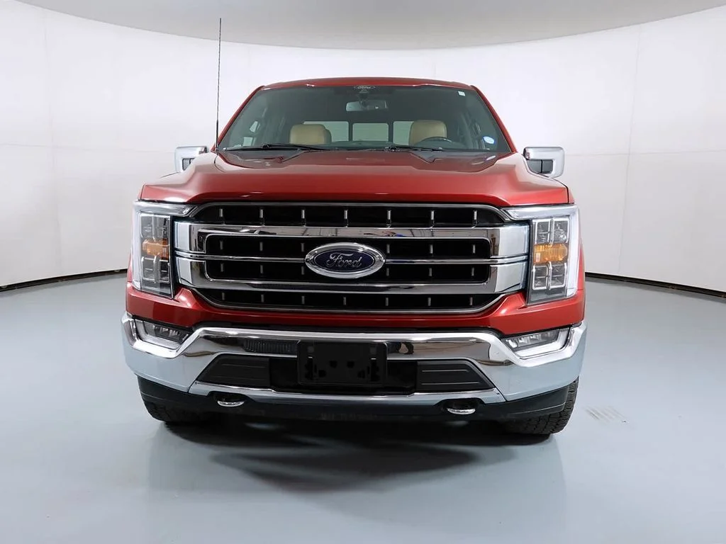 Used 2021 Red Ford Lariat image 7