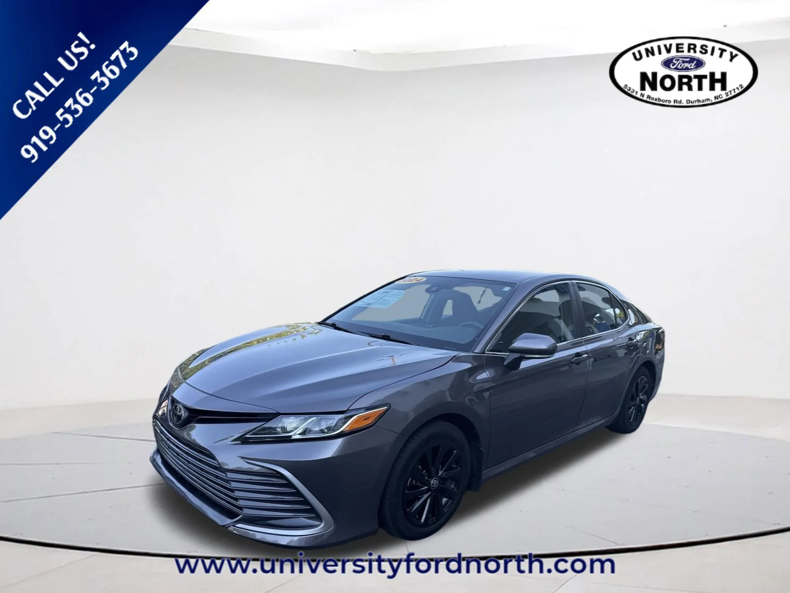 Used 2024 Predawn Gray Mica Toyota LE image 3