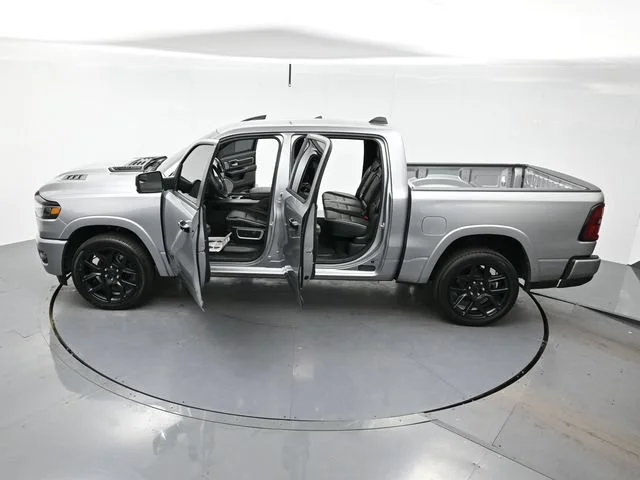 Used 2025 Billet Silver Metallic Clearcoat Ram Laramie image 38