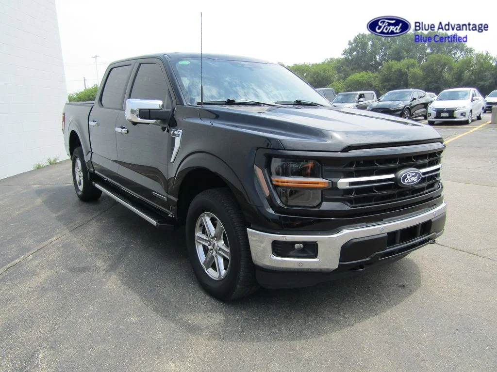 Certified Used 2024 Agate Black Metallic Ford XLT image 16