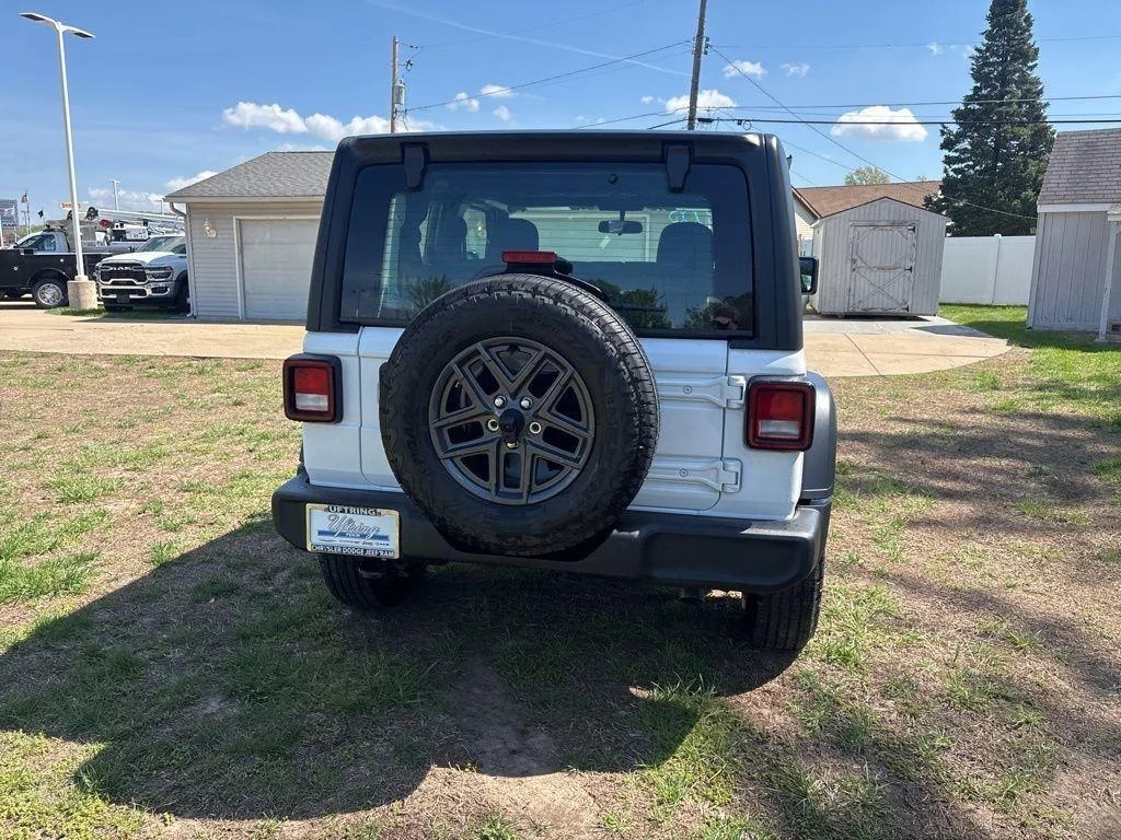 New 2026 Bright White Clearcoat Jeep Sport image 7