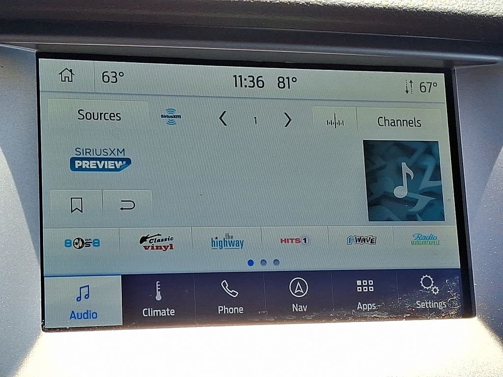 Used 2021 Black Ford XLT image 19