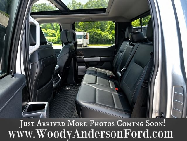 Used 2023 Iconic Silver Metallic Ford Lariat image 3