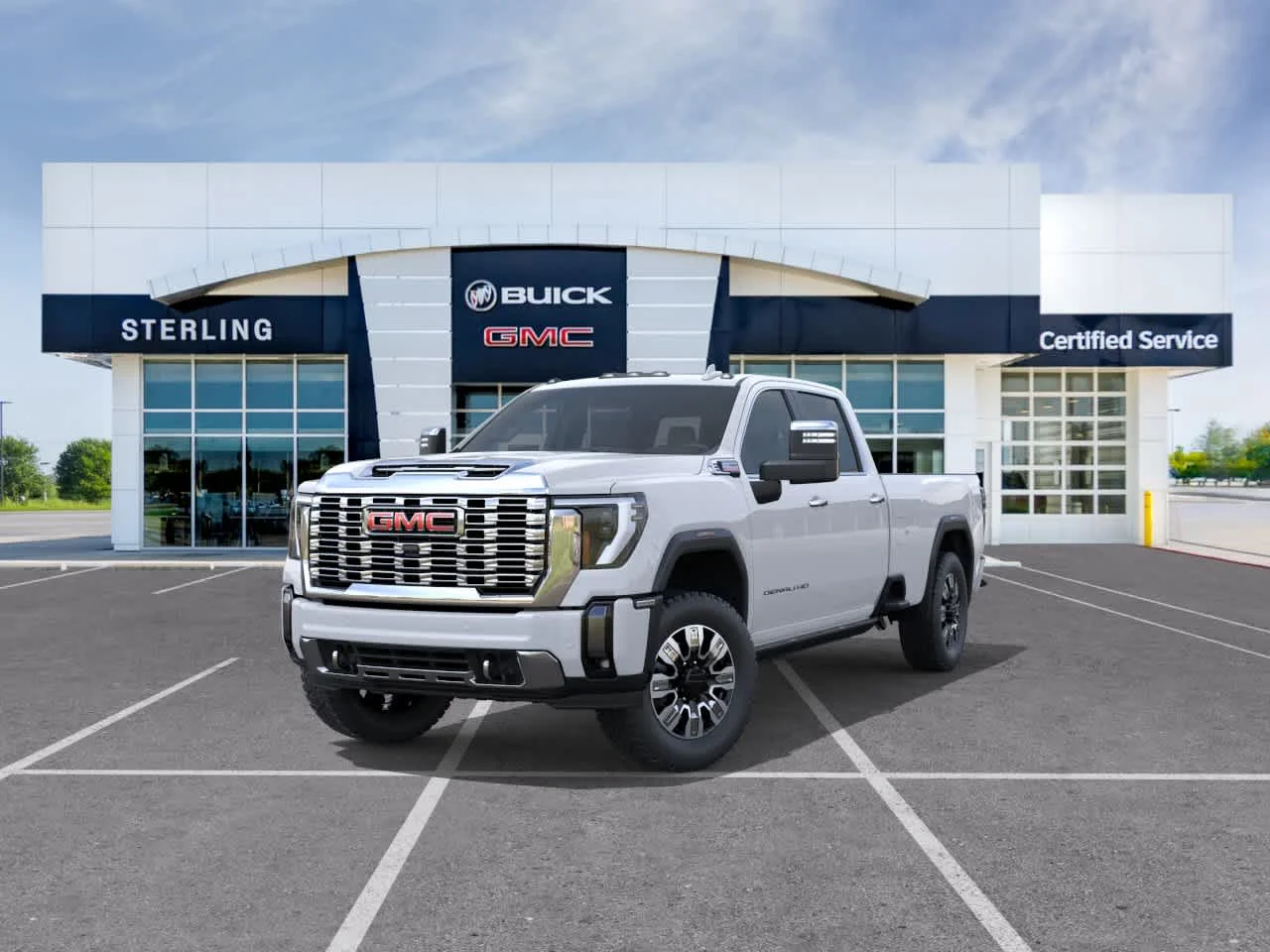 New 2026 Glacier White Tricoat GMC Denali image 8