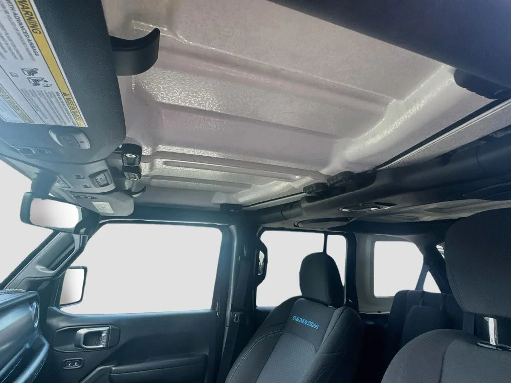 Used 2022 Black Jeep Unlimited Rubicon 4xe image 24