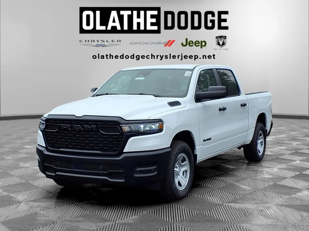 New 2026 Bright White Clear-Coat Exterior Paint RAM Tradesman image 1
