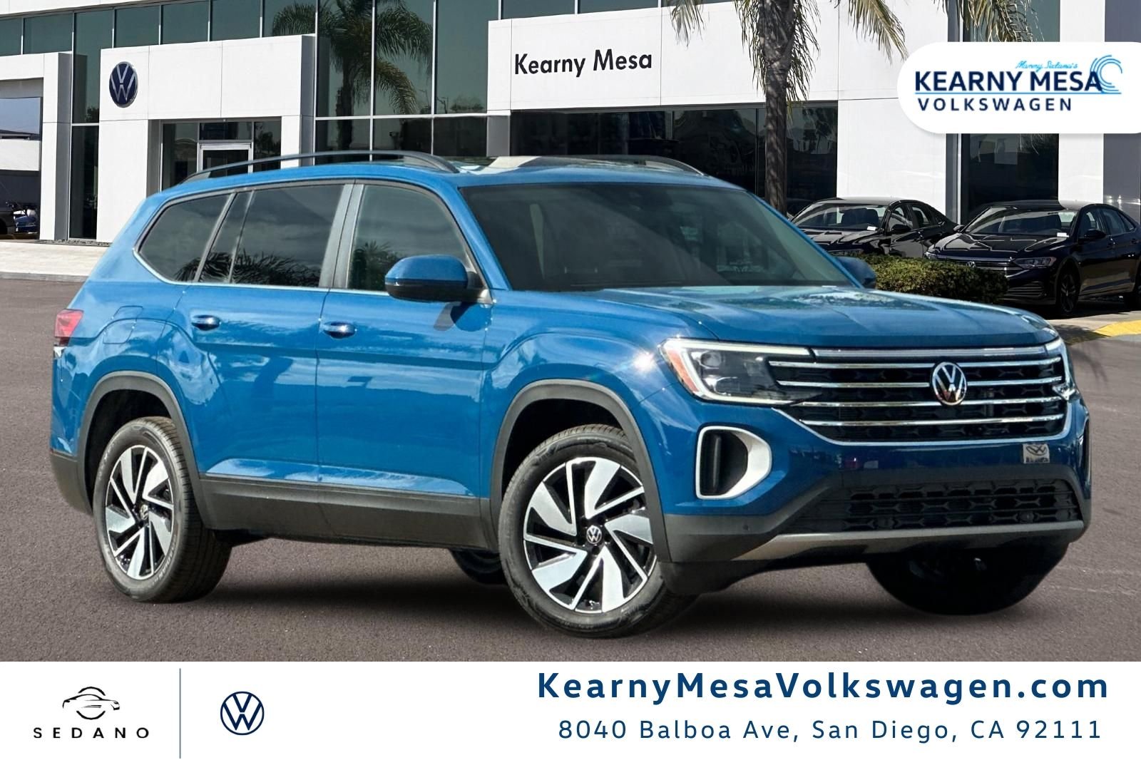New 2026 Mountain Lake Blue Metallic Volkswagen 2.0T SE w/Technology image 1