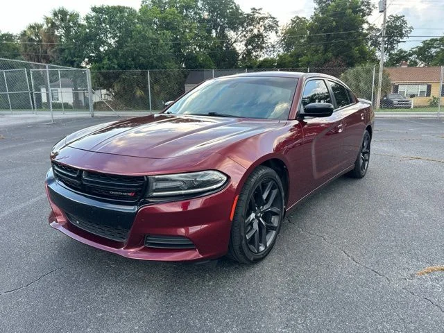 Used 2021 Red Dodge SXT image 1